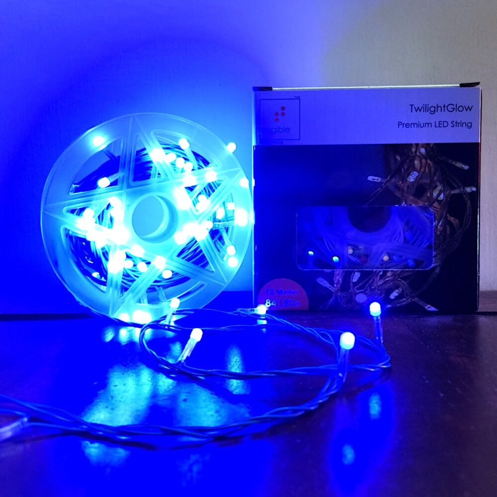 Twilight Glow Pixel LED String Lights. 12 Meter 84 LED (Single Colour Pixel)