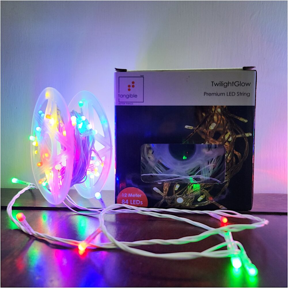 Twilight Glow Premium LED String Light. 12 Meter 84 LED (Multicolour Pixel)