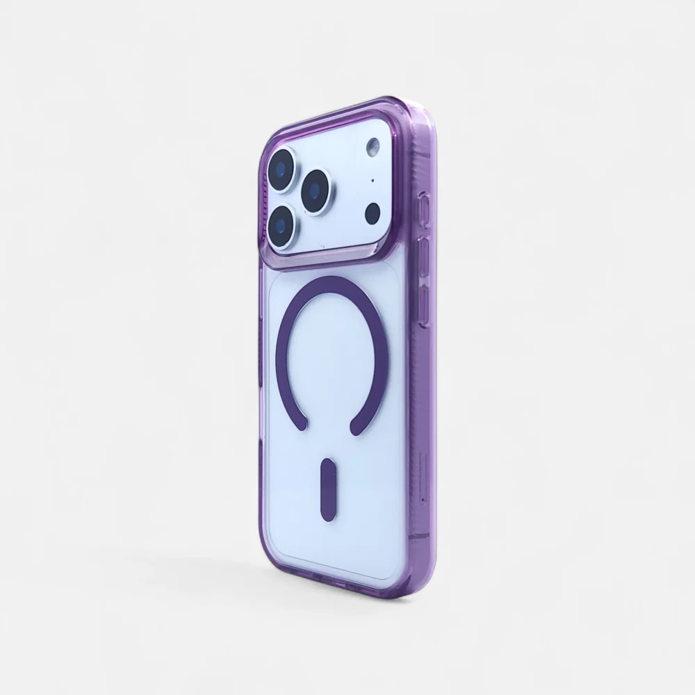 IP17 Pro ProBlend ClearJel MagX Purple-4 ProBlend ClearJel MagX Case for iPhone 17 Series