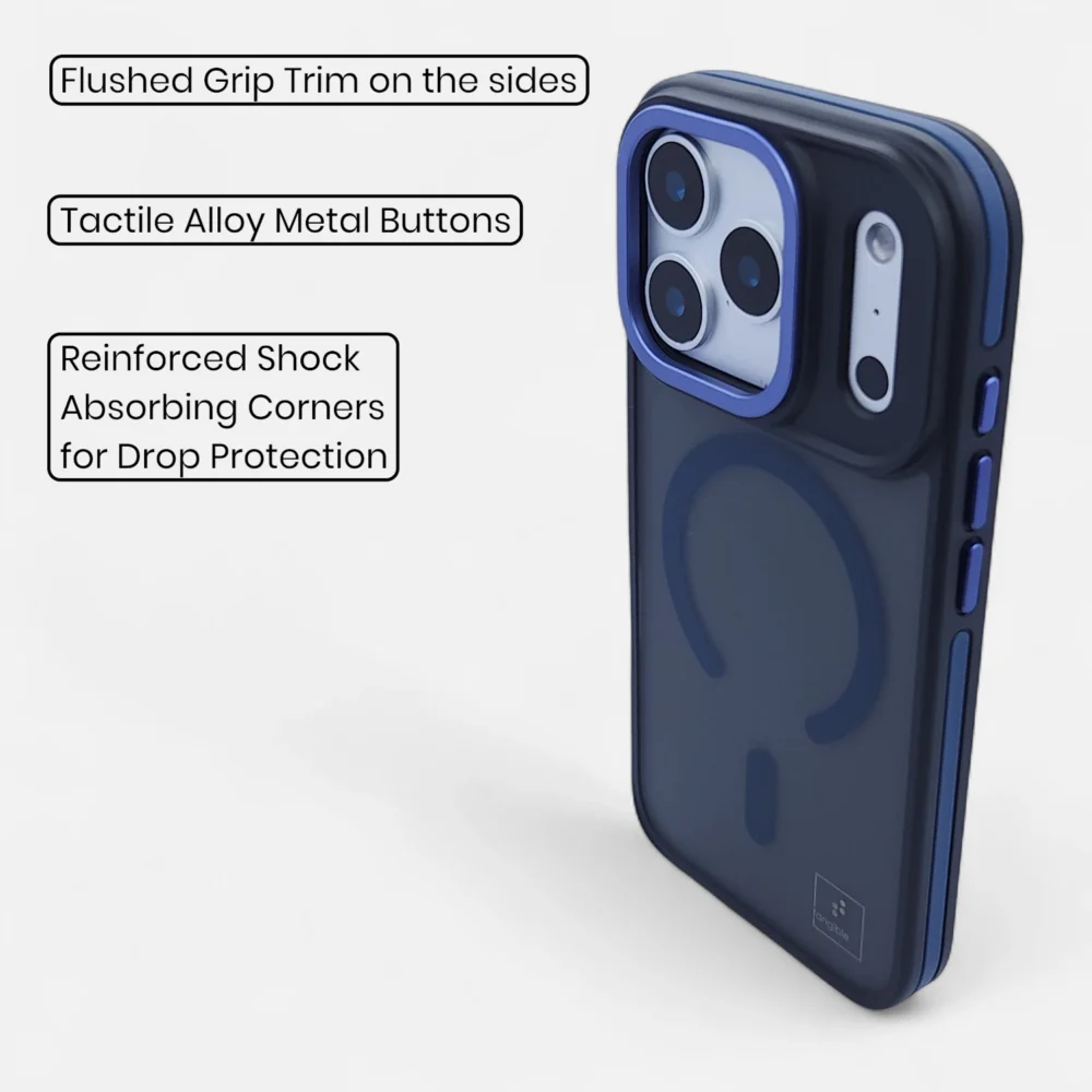 IP17 Pro UltraBlend-Side Button Corner UltraBlend MagX Case for iPhone 17 Series