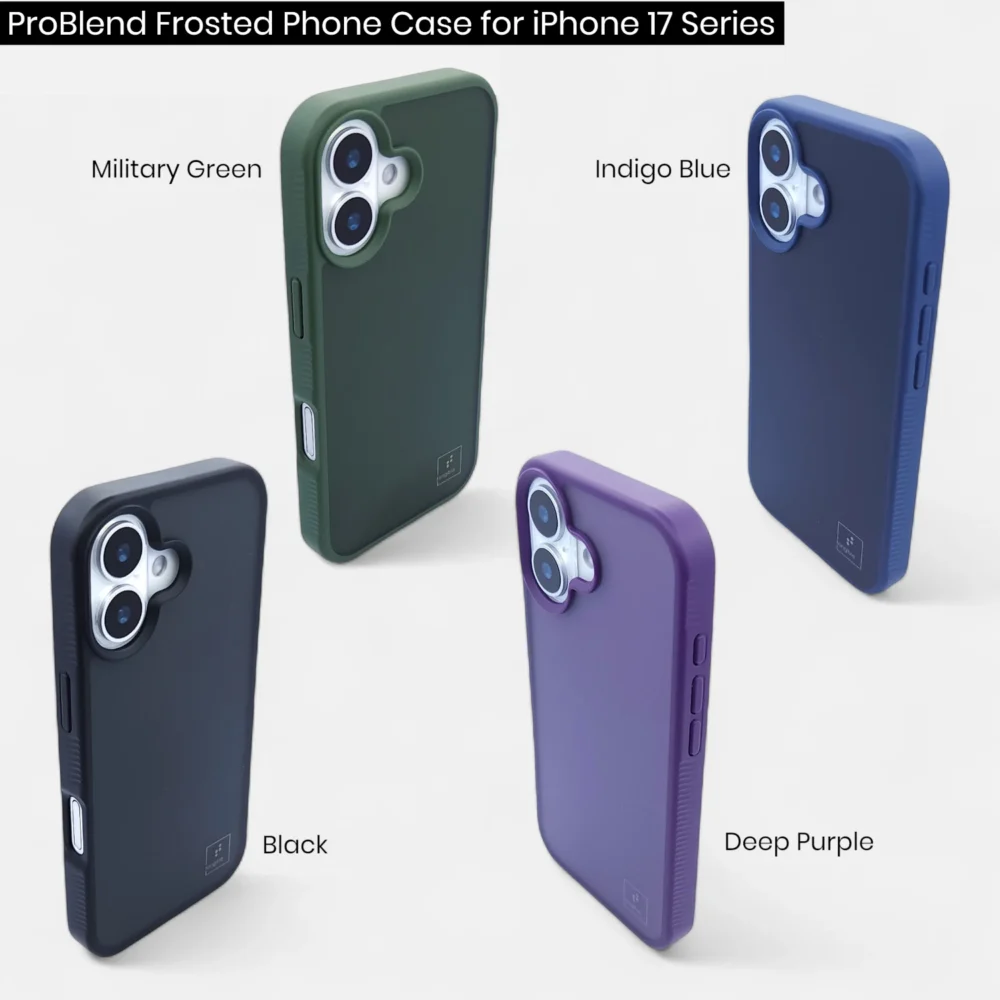 IP17 ProBlend Frosted All - 6 ProBlend Frosted Case for iPhone 17 Series